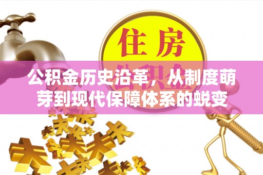 灵丘公积金历史沿革，从制度萌芽到现代保障体系的蜕变