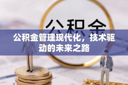 灵丘公积金管理现代化，技术驱动的未来之路